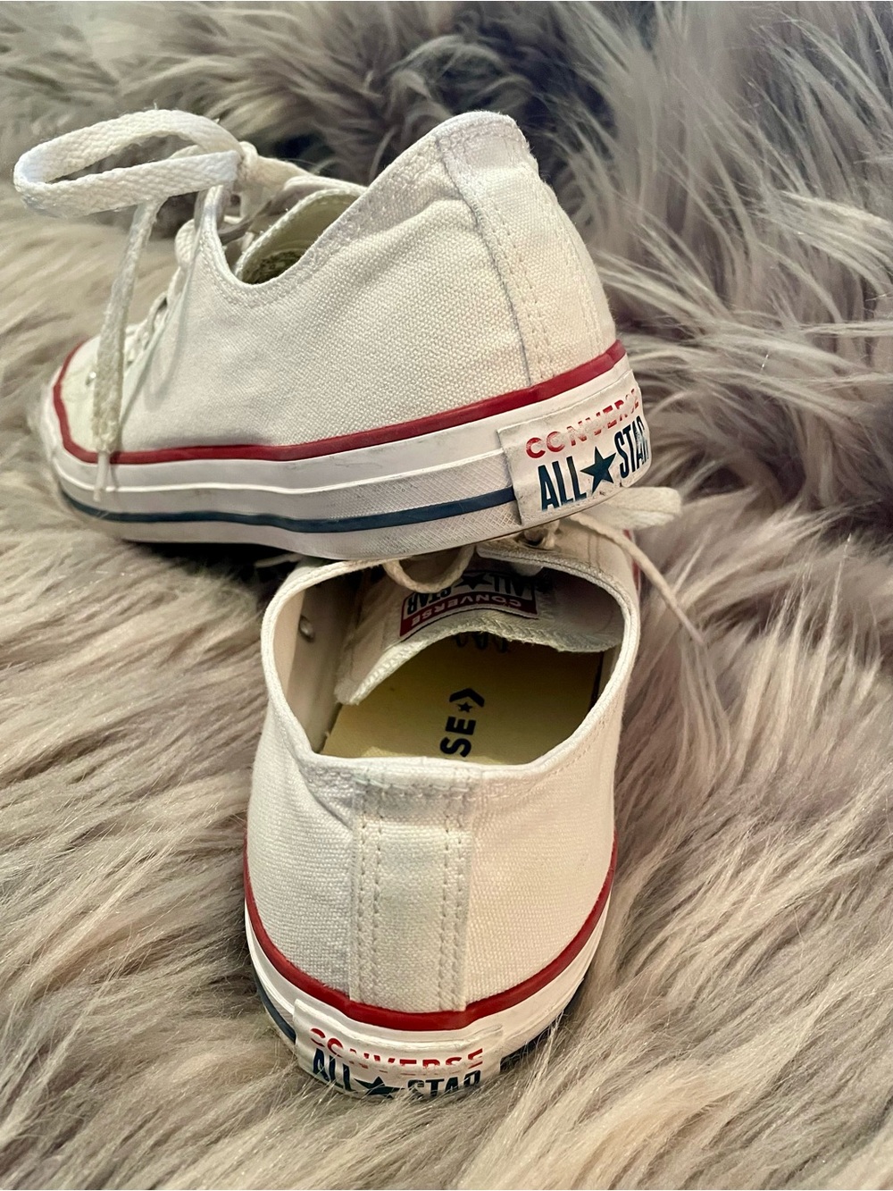 Classic Men’s Converse All Star Low-Top Canvas Sneakers - Picture 3 of 7